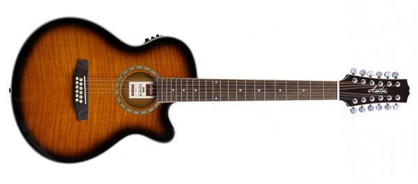 12strunná kytara elektroakustická Ashton  SL29/12CEQ TSB
