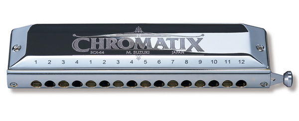 Harmonika chromatická Suzuki  SCX-64 C Chromatix - B-Stock