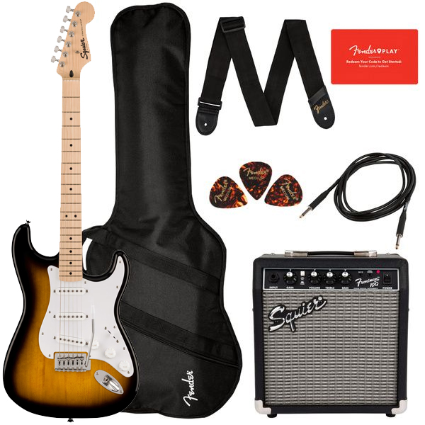 Elektrická kytara paket Fender Squier  Sonic Stratocaster Pack 2TS