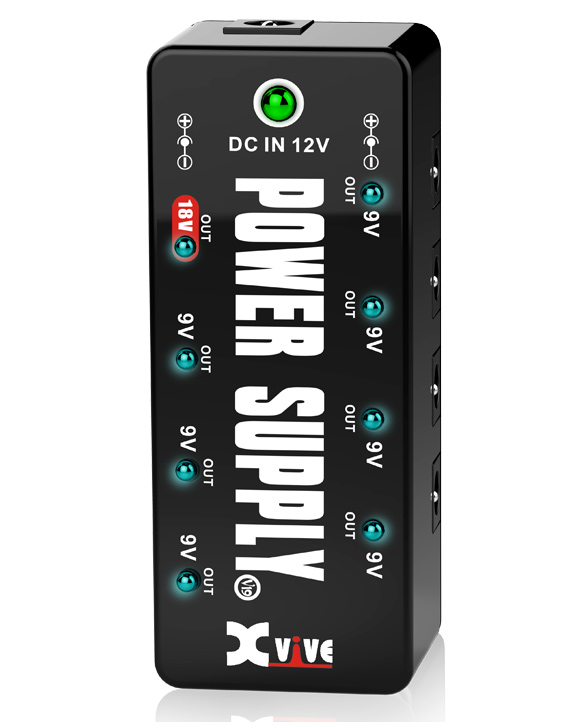 Adaptér pro kytarové efekty Xvive  V19 Micro Power
